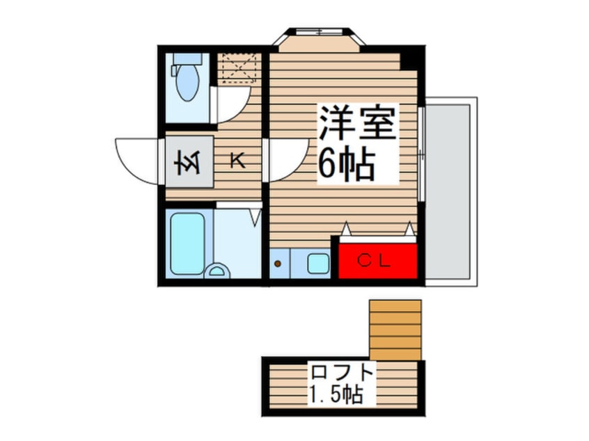 間取図 マドレーヌ南柏