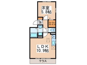 間取図 フルーレ47