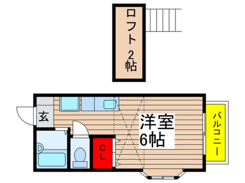 間取図 メゾンサクマ