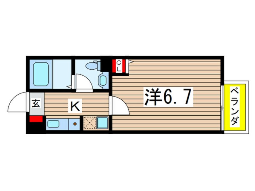 間取図 ヴィラカシータ