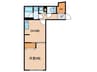 LEGALAND　KAGURAZAKA 1DKの間取り