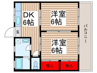 間取図 佐野コ－ポ