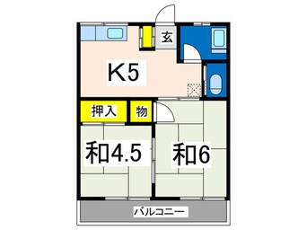 間取図 大富マンション