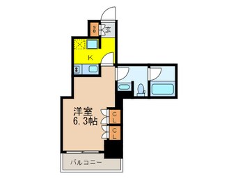 間取図 パークアクシス錦糸町WEST