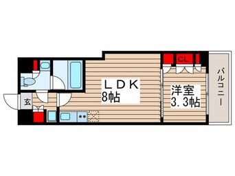 間取図 パークアクシス錦糸町WEST