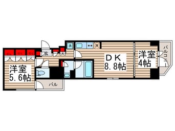 間取図 パークアクシス錦糸町WEST