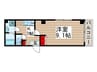 Marine Cove 1Kの間取り