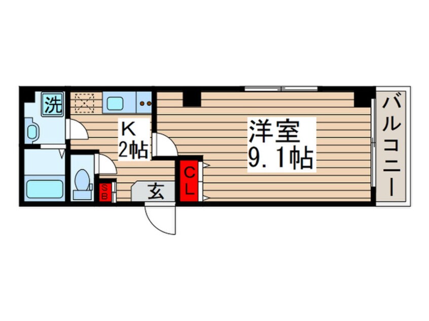 間取図 Marine Cove