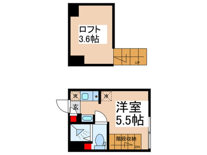 間取図 ハーモニーテラス新小岩Ⅳ