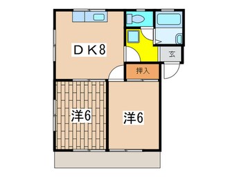 間取図 パ－ルエリア