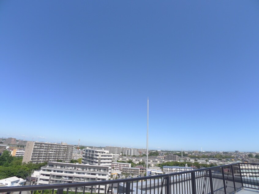 室内からの展望 ｱｸｱﾌｫﾚｽﾀ･ﾙﾈ稲毛　ﾌｫﾚｽﾀ棟(1105)