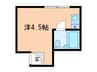 UPPER HOUSE 上石神井 1Rの間取り