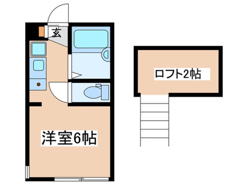 間取図 ソルテ花月園