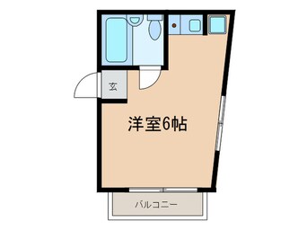 間取図 リバティ等々力