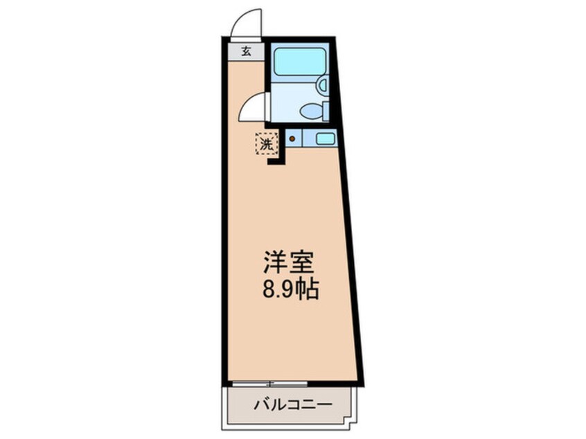 間取図 リバティ等々力