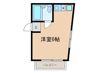 間取図 リバティ等々力