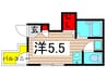 ＡＱＵＡ　ＬＵＣＥ　Ⅰ 1Rの間取り