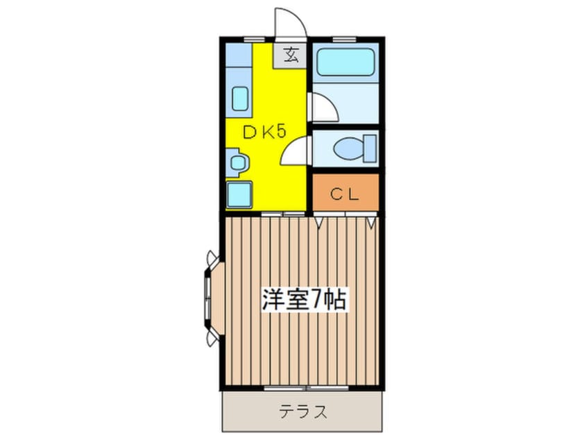 間取図 サンテラス弐番館