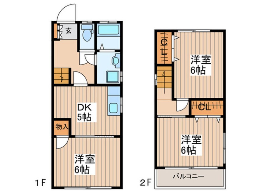 間取図 江古田3丁目戸建