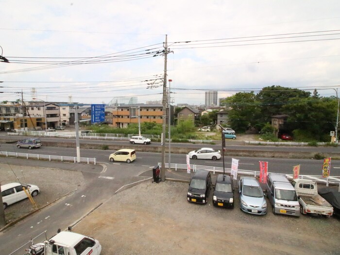 室内からの展望 リブリ・谷塚Ⅱ