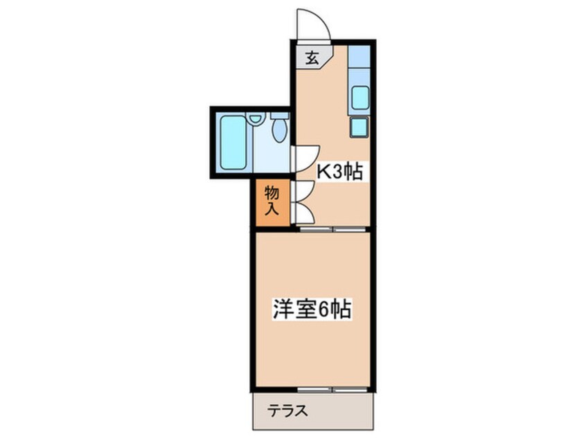 間取図 メゾンフロレアル