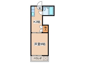 間取図 メゾンフロレアル