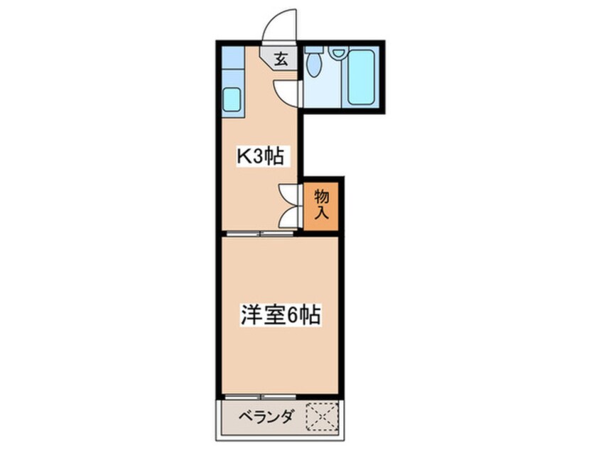 間取図 メゾンフロレアル