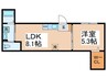 クレッシェーレ多摩川 1LDKの間取り