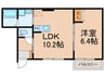 CRESCERE多摩川 1LDKの間取り