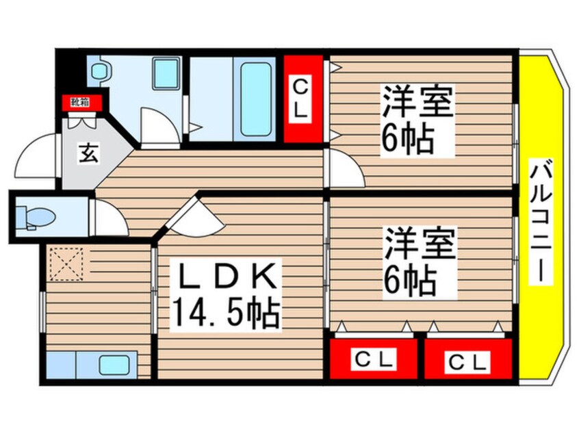 間取図 ＬＡ　ＴＯＵＲ