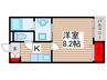 トップワイ上本郷 1Kの間取り
