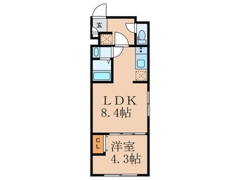 間取図 La　Douceur新中野