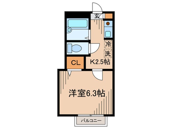 間取り図 サンハイツ