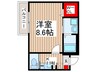 仮）キャメル新狭山3 1Kの間取り