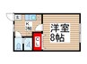 ＣＡＳＡ　２２ 1Kの間取り