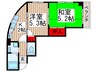 メゾン由紀 2Kの間取り