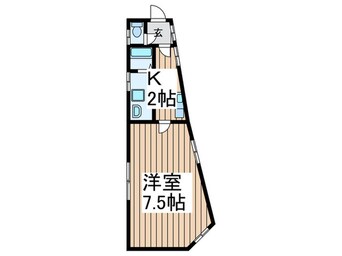 間取図 ジュネス今羽