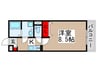 ｱﾑｰﾙＰＯＰＯ 1Kの間取り