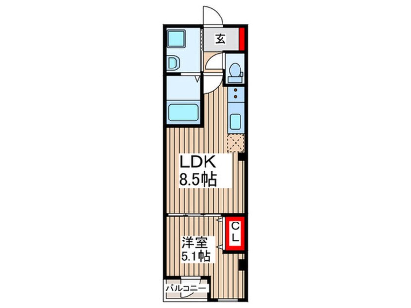 間取図 サウダージ