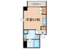 ラティエラ文京音羽 1Rの間取り