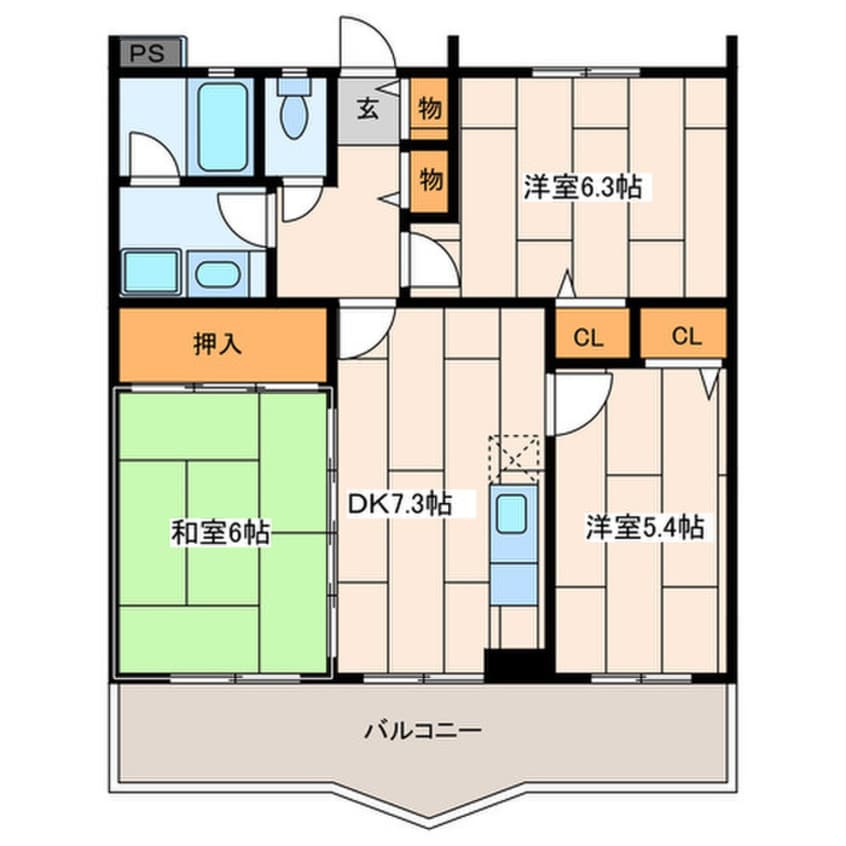 間取図 グランドルチェ