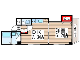 間取図 コートドール船橋