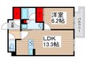 ベルヴュコート柏 1LDKの間取り