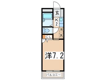 間取図 下ノ根グレイワン