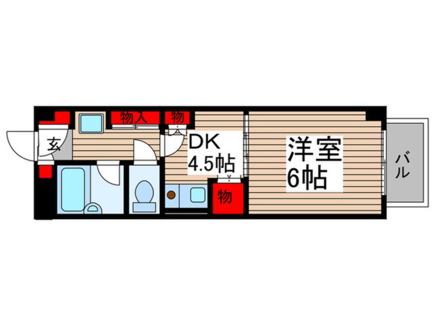 間取図 カーサ・ラ・フエンテ