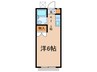 パールハイツ 1Kの間取り