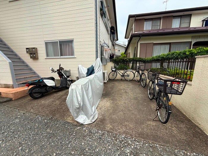 駐輪場 パールハイツ