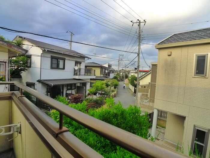 室内からの展望 ママメゾン