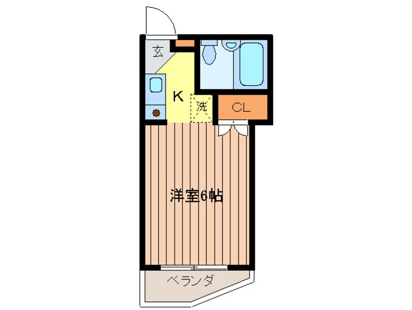 間取図 サンシティ－東和