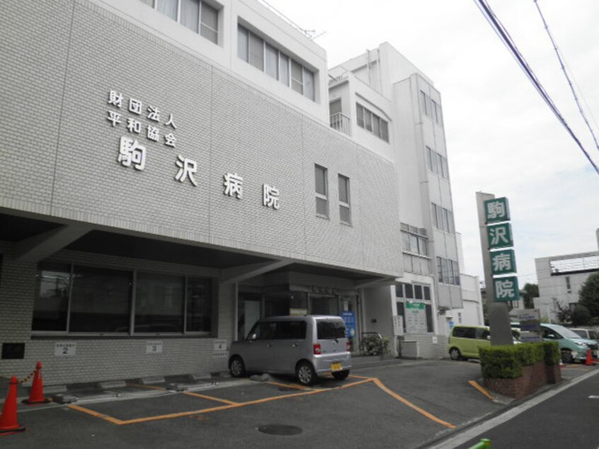 駒沢病院(病院)まで265m サンシティ－東和